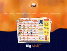 Tablet Screenshot of bigmart.com.np